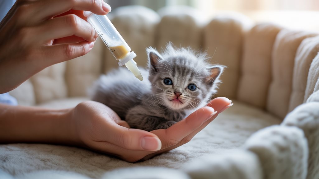 safe kitten feeding techniques